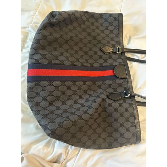 Balenciaga Gucci The Hacker Project Canvas Tote Bag - Picture 14 of 16